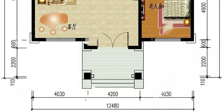 深圳睿婕鋼結構推薦一套人旺財旺的三層豪華別墅 帶設計圖(圖3)