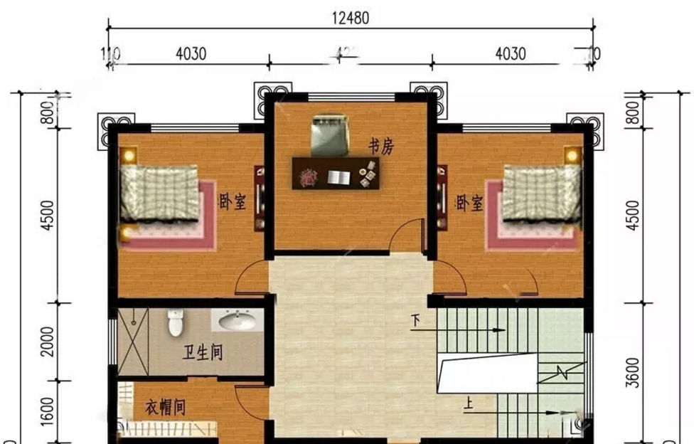 深圳睿婕鋼結構推薦一套人旺財旺的三層豪華別墅 帶設計圖(圖6)