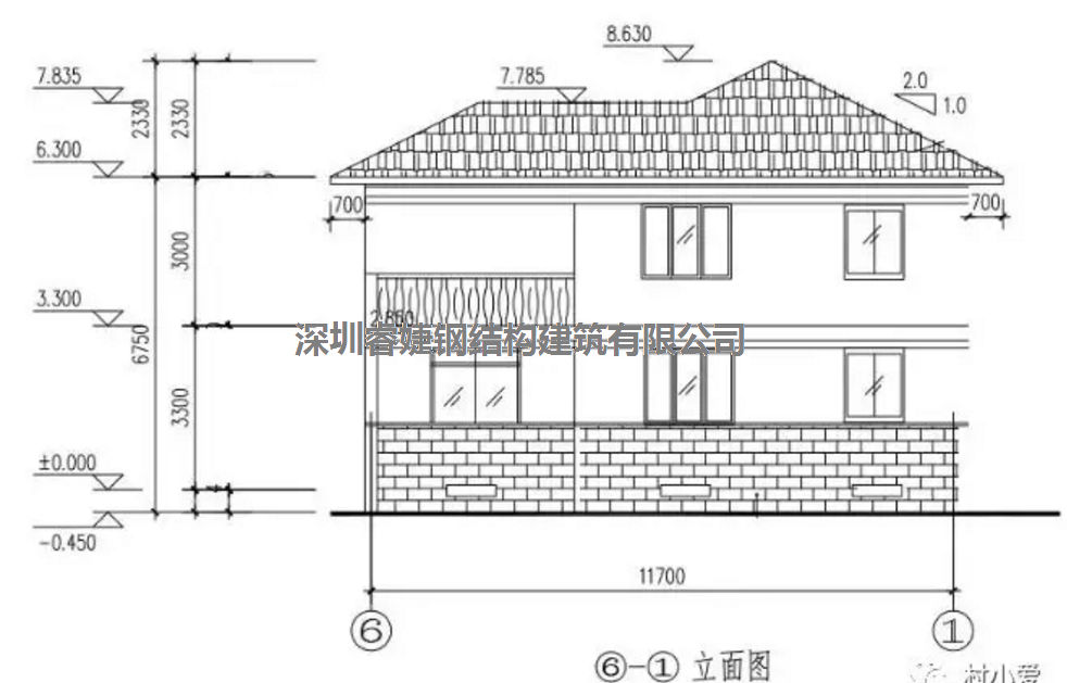 鄉村業主自建兩層輕鋼別墅，造價才40多萬，引來全村人的關注(圖5)