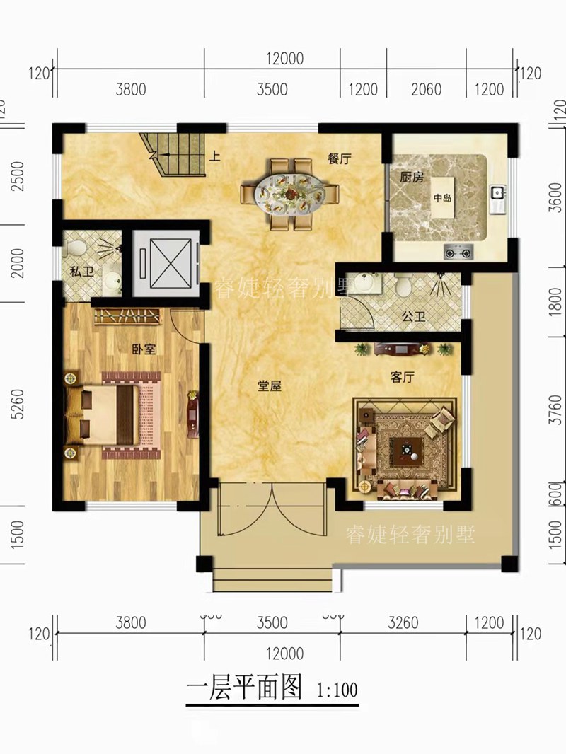 新農村建設中現代風別墅代表(圖3)